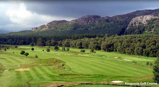 Photograph of a golf course